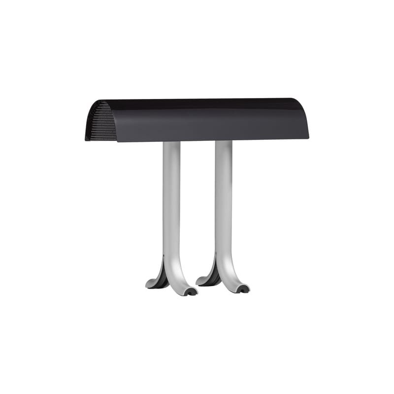 Luminaire - Lampes de table - Lampe de table Anagram métal noir / L 36,5 cm - Hay - Noir - Acier, Aluminium