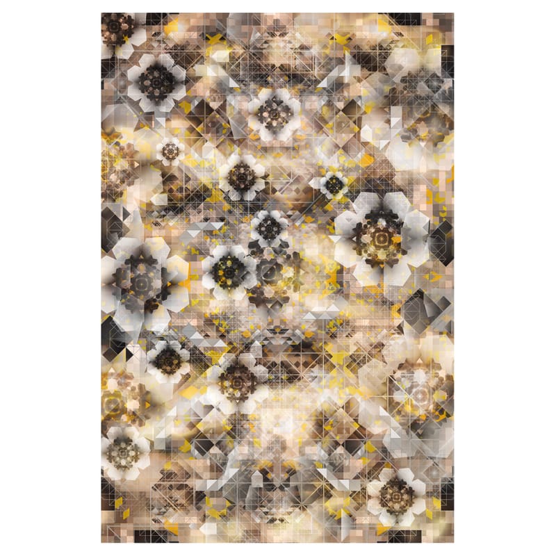 Décoration - Tapis - Tapis Digit Glow  jaune / 300 x 200 cm - Moooi Carpets - Tons jaunes - Polyamide