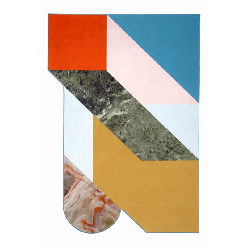 Interni - Tappeti - Tappeto Kartell Carpet tessuto multicolore / 300 x 200 cm - Kartell - Multicolore - Polipropilene