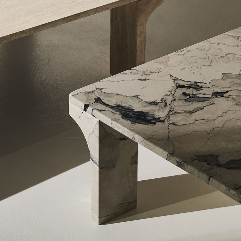 Limestone coffee table discount