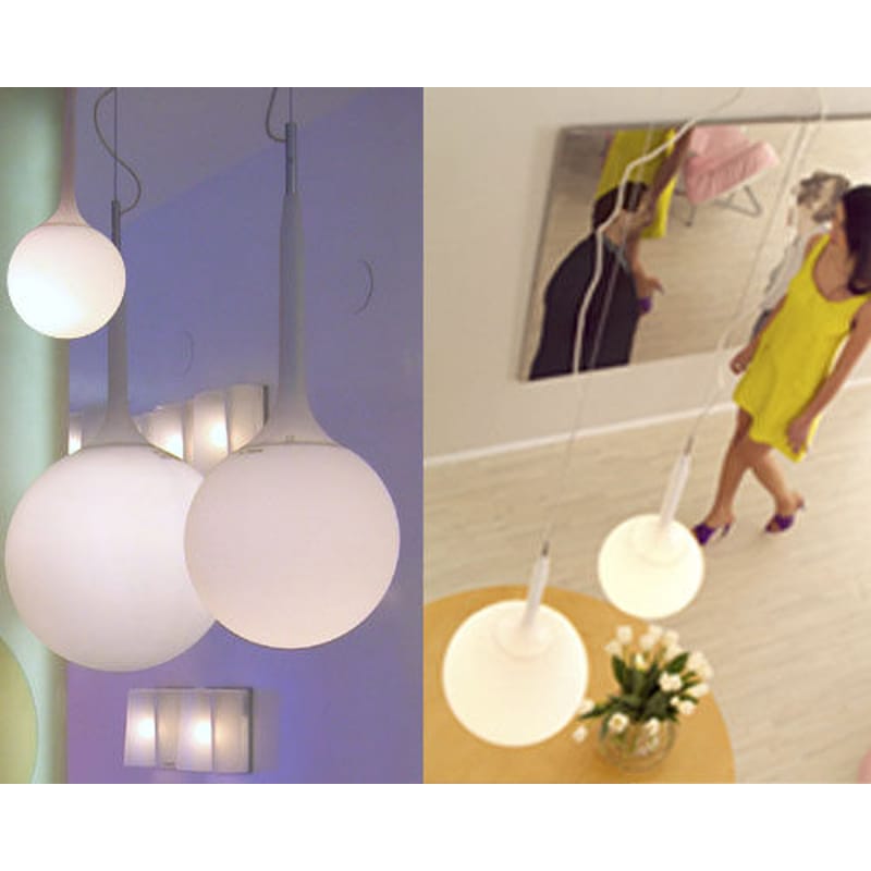 Artemide Castore Pendant white Made In Design UK