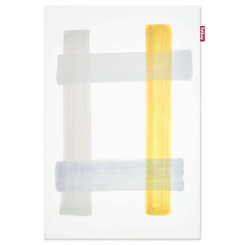 Décoration - Tapis - Tapis Colour Blend  jaune multicolore / Large - 300 x 200 cm - Fatboy - Jaune, bleu pâle, vert, violet (Midsummer) - Polyester