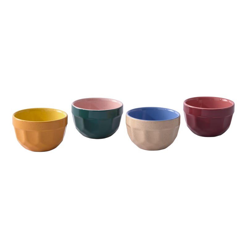 Table et cuisine - Tasses et mugs - Tasse à cappuccino by La Marzocco céramique multicolore / Set de 4 - 175 ml - Pols Potten - Multicolore - Céramique émaillée