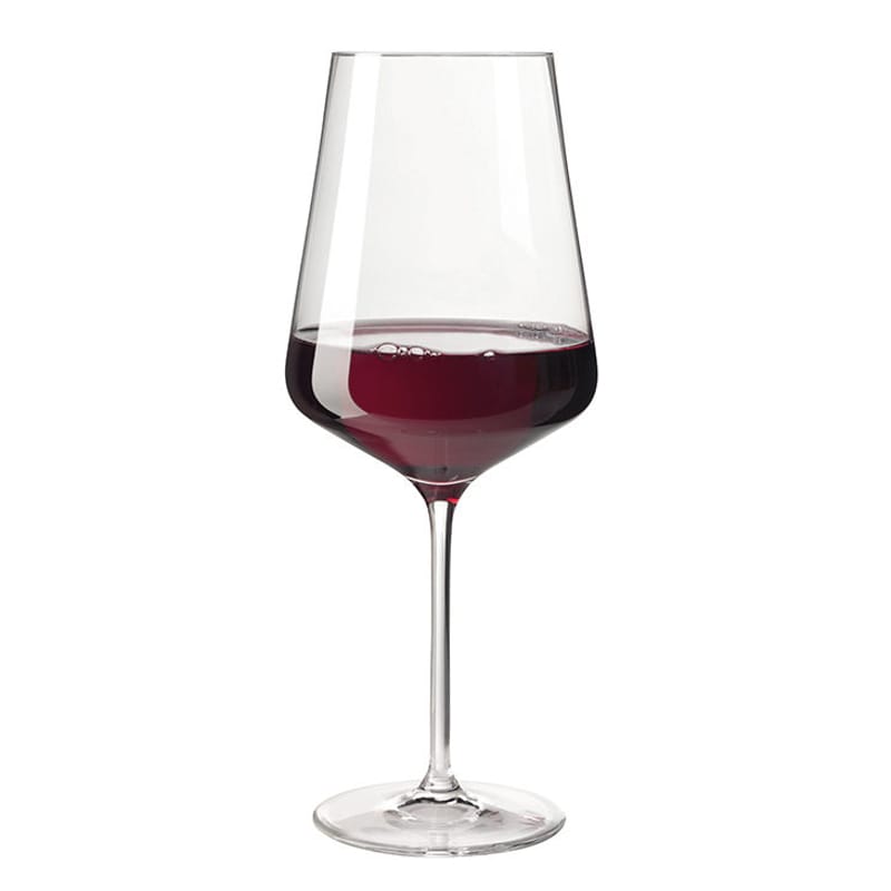 Table et cuisine - Verres  - Verre à vin Puccini verre transparent / Pour Bordeaux - 75 cl - Leonardo - Transparent - Verre Teqton