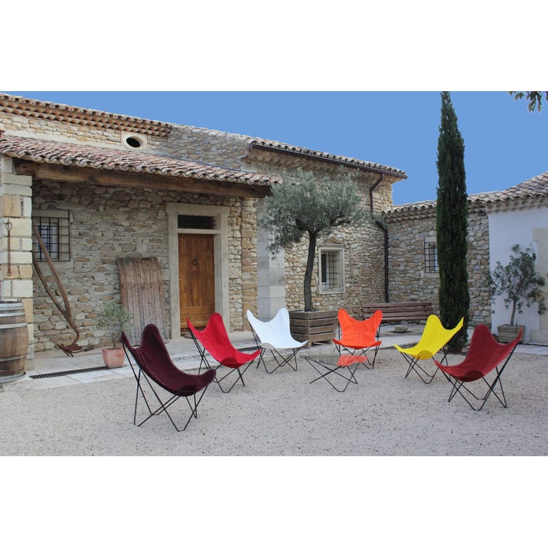 AA New Design AA Butterfly Armchair light grey Made In Design UK