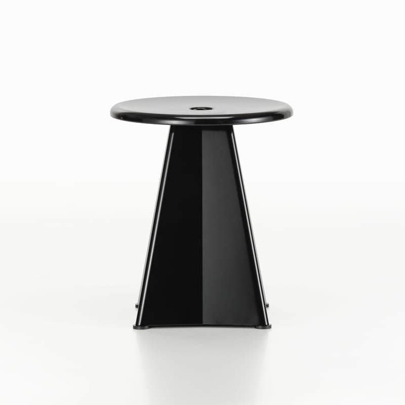 Hocker Schwarz Metall
