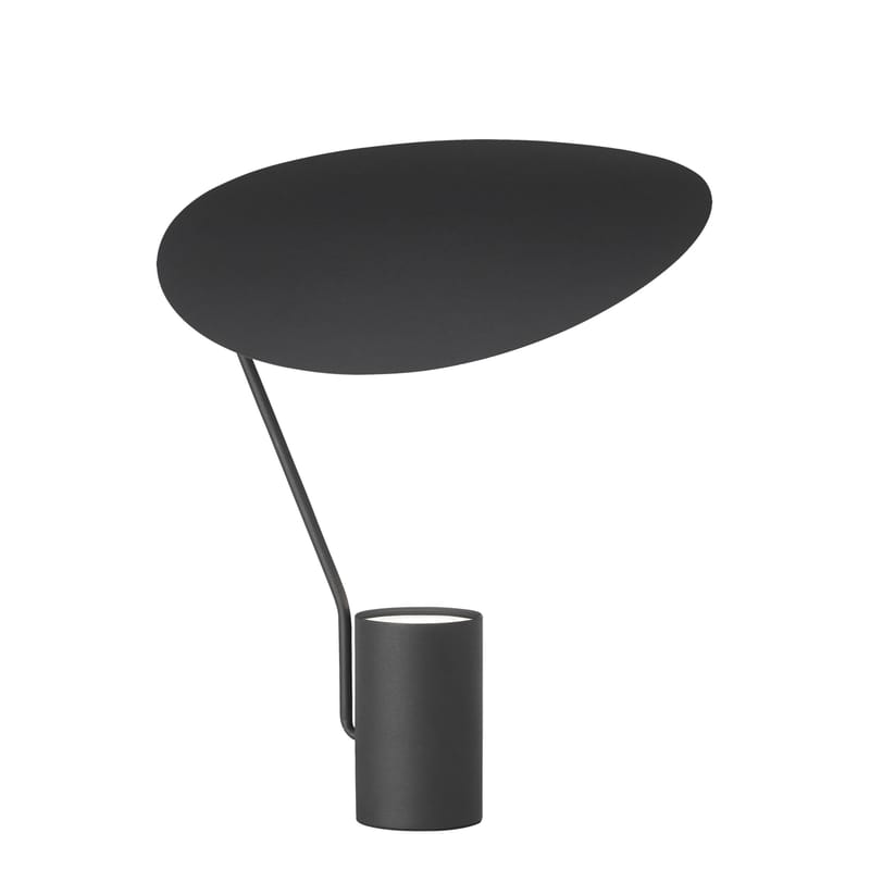 Luminaire - Lampes de table - Lampe de table Ombre métal noir / Orientable - Northern  - Noir - Acier peint