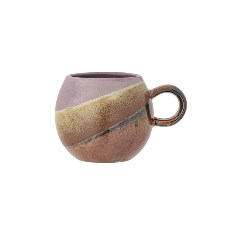 Table et cuisine - Tasses et mugs - Tasse Paula céramique violet - Bloomingville - Violet / Marron - Grès