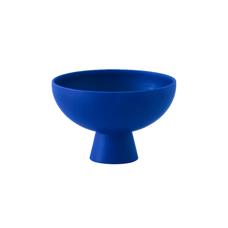 Table et cuisine - Saladiers, coupes et bols - Coupe Strøm Small céramique bleu / Ø 15 cm - Fait main - raawii - Bleu Horizon - Céramique