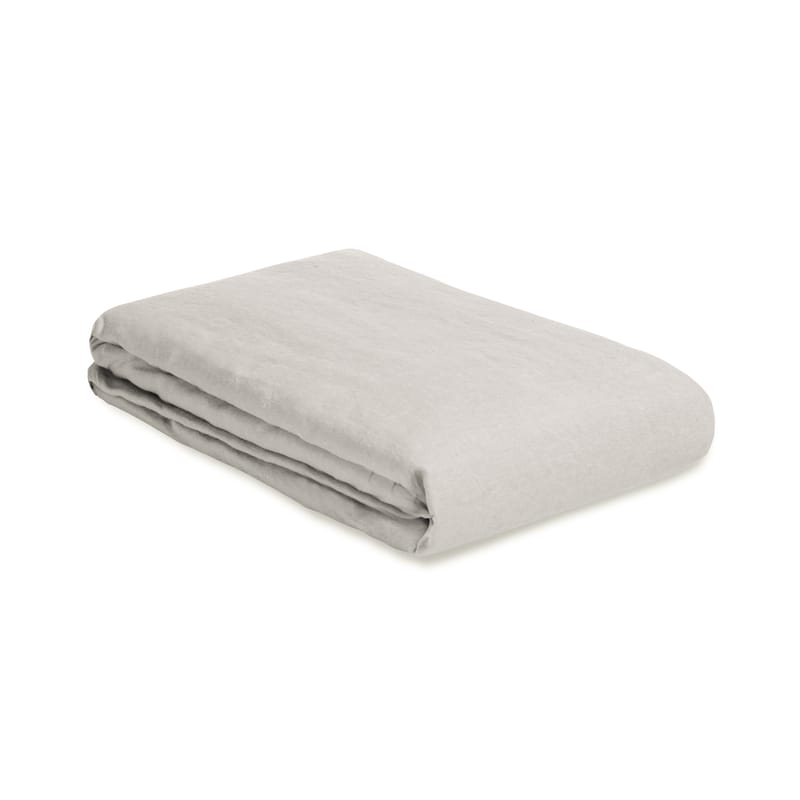Dekoration - Wohntextilien - Bettbezug 260 x 240 cm  textil beige / 260 x 240 cm - Leinen gewaschen - Au Printemps Paris - Beige - Gewaschenes Leinen