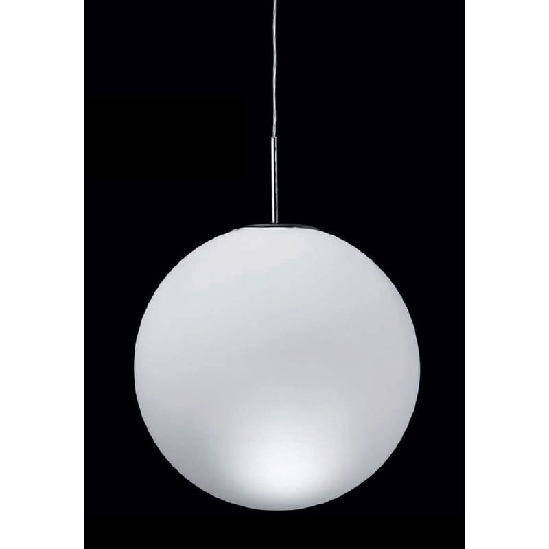 Luminaire - Suspensions - Suspension Asteroïde verre blanc Ø 50 cm - Nemo - Blanc - Ø 50 cm - Verre soufflé