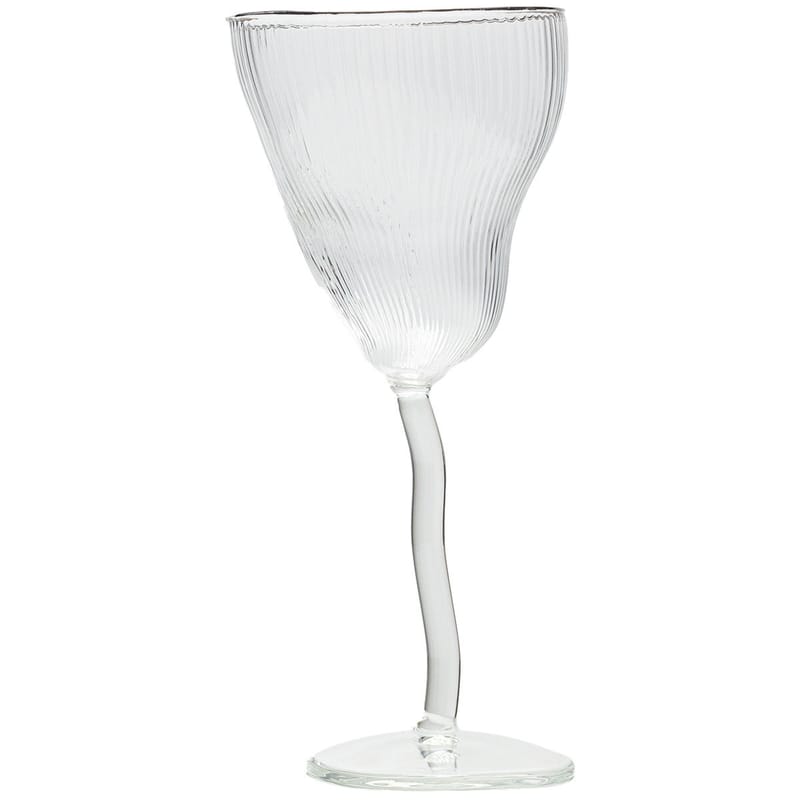 Table et cuisine - Verres  - Verre à vin Classics on Acid - NYE verre transparent / Ø 8,5 x H 19,5 cm - Diesel living with Seletti - NYE - Verre