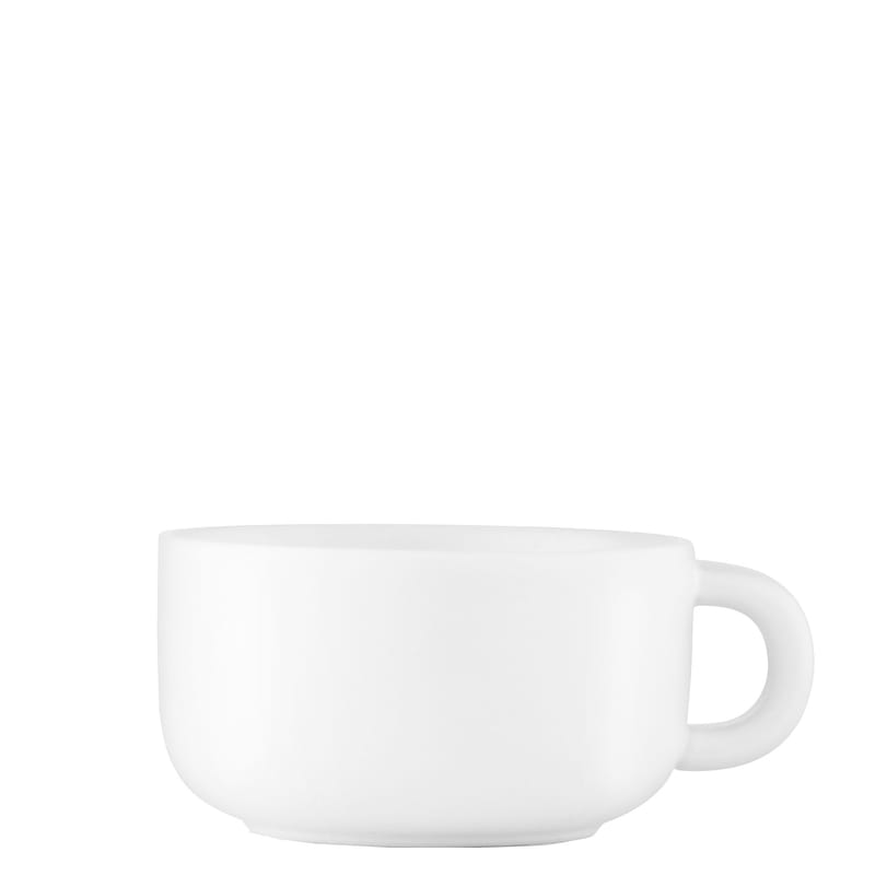 Table et cuisine - Tasses et mugs - Tasse Bliss céramique blanc / 25 cl - Normann Copenhagen - Blanc - Porcelaine