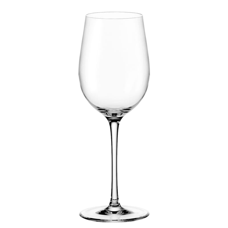 Table et cuisine - Verres  - Verre à vin blanc Ciao+ verre transparent / 370 ml - Leonardo - Transparent - Verre