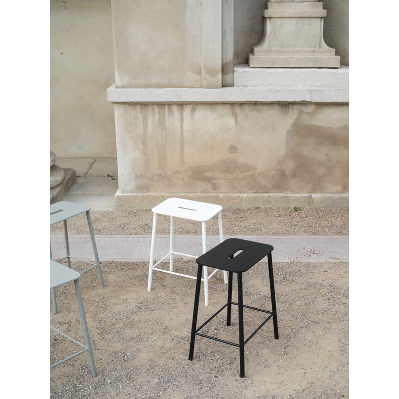Metal stool outdoor shop