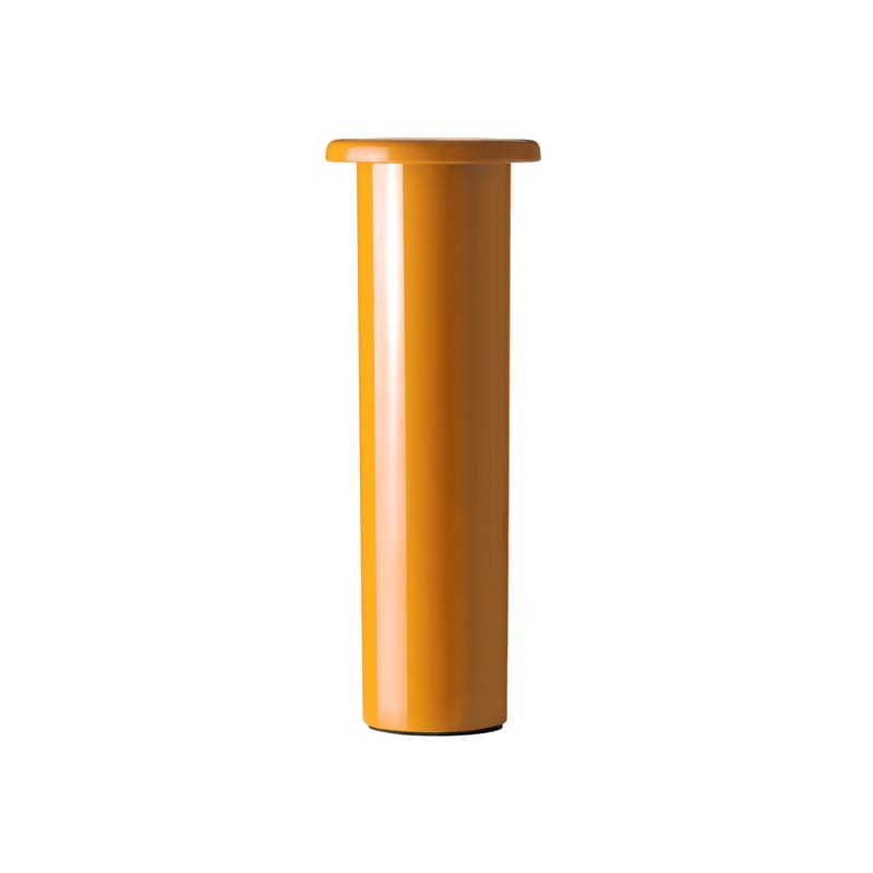 Décoration - Vases - Lampe sans fil rechargeable Bouquet LED plastique marron / Vase - Ø 8 x H 22 cm - Magis - Caramel - ABS