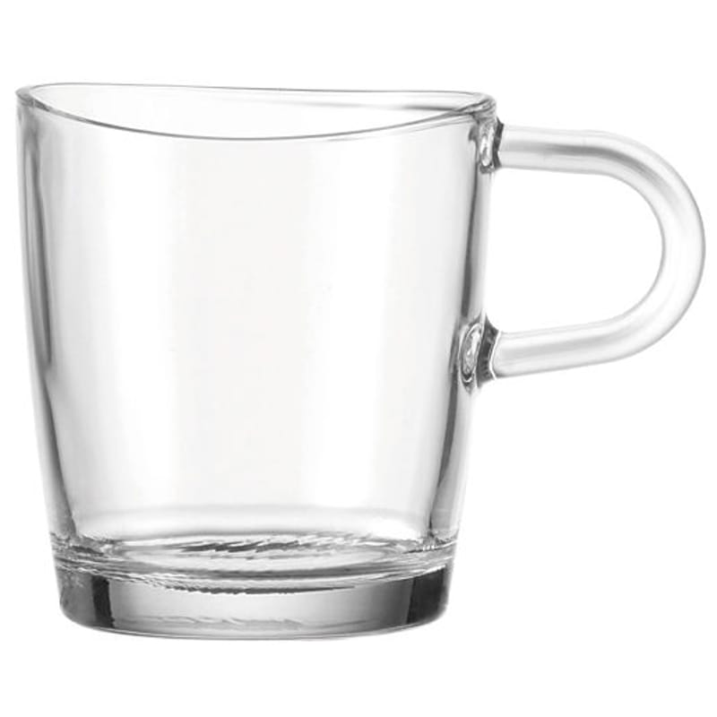 Table et cuisine - Tasses et mugs - Mug Loop verre transparent avec anse - Leonardo - Transparent - Verre