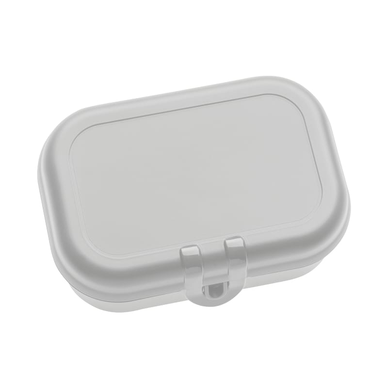 Décoration - Pour les enfants - Lunch box Pascal Small plastique blanc - Koziol - Gris clair - Plastique