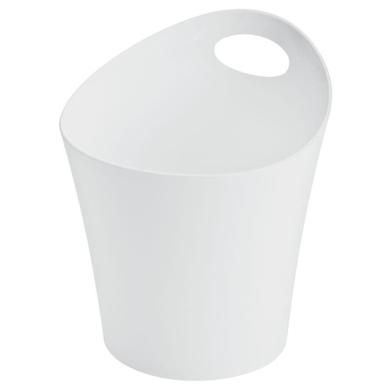 Décoration - Accessoires bureau - Pot Pottichelli L plastique blanc / Cache-pot - Ø 21 x H 23 cm - Koziol - Blanc - PMMA