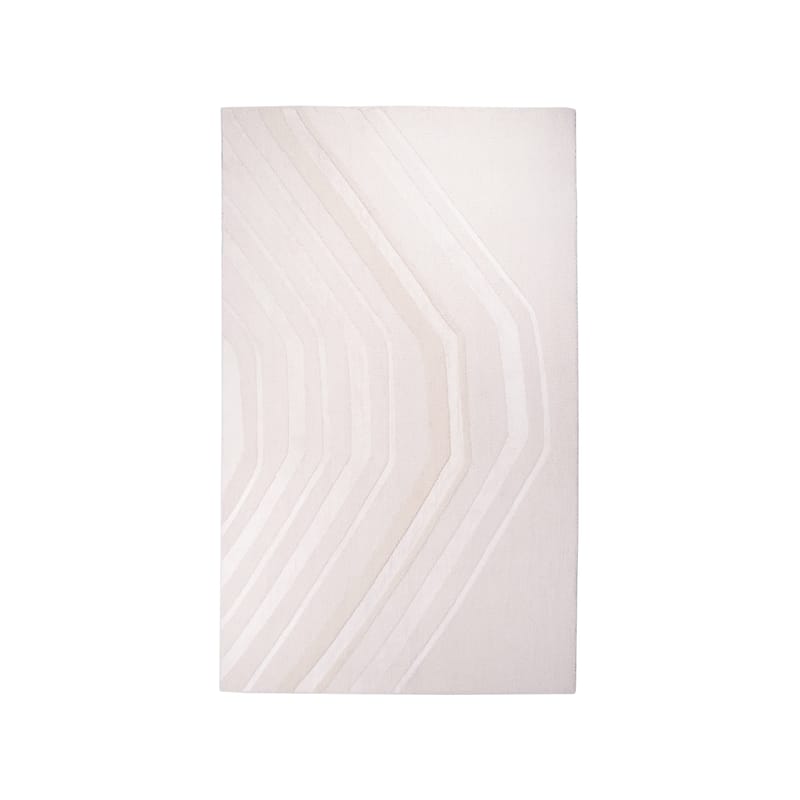 Décoration - Tapis - Tapis Equilibre  beige / 170 x 240 cm - Tufté main - Maison Sarah Lavoine - 170 x 240 cm / Nude - Coton, Laine, Soie