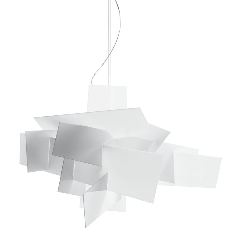 White plastic on sale pendant light