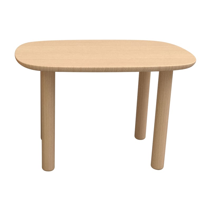 Furniture - Kids Furniture - Elephant Children table - 55 cm x 75 cm by EO - Beech - Lacquered beechwood