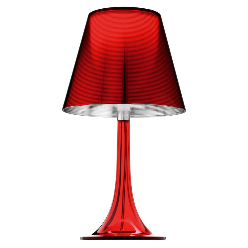 Illuminazione - Lampade da tavolo - Lampada da tavolo Miss K materiale plastico rosso - Flos - Rosso - policarbonato