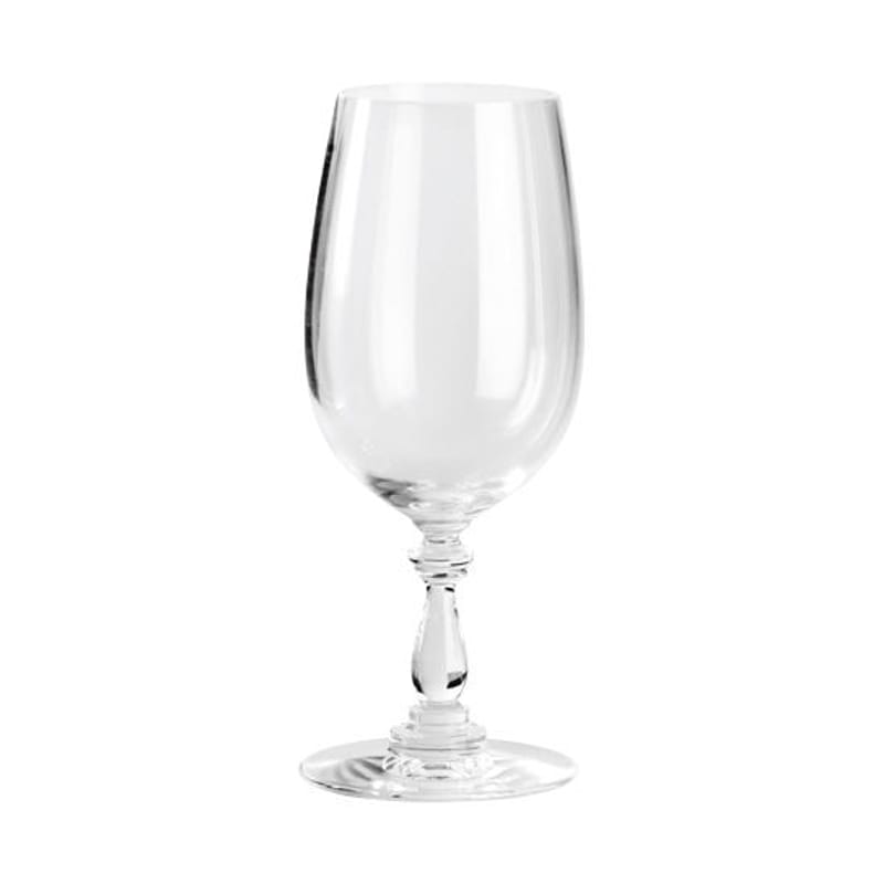 Table et cuisine - Verres  - Verre à vin blanc Dressed verre transparent - Alessi - Vin blanc 36 cl - Transparent - Cristal