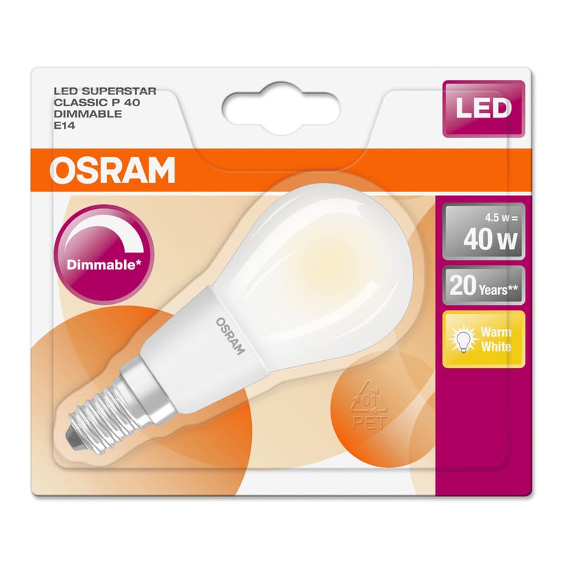 Ampoules led e14 dimmable on sale