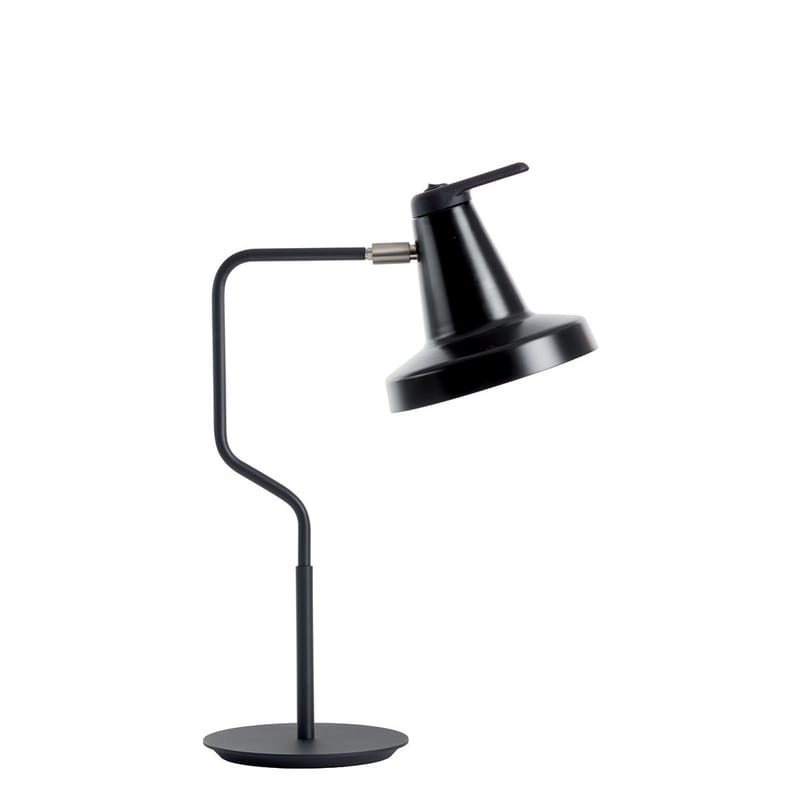 Luminaire - Lampes de table - Lampe de table Garçon métal noir / Orientable - Carpyen - Noir - Métal laqué