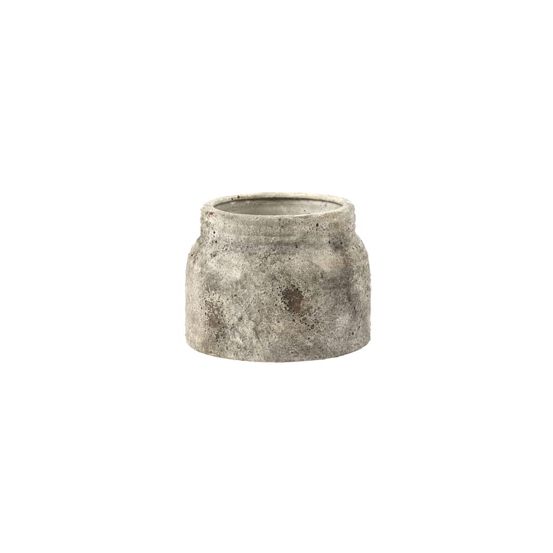 Dekoration - Töpfe und Pflanzen - Übertopf Small keramik beige / Ø 17 x H 13 cm - Serax - H 13 cm / Beige - Sandstein