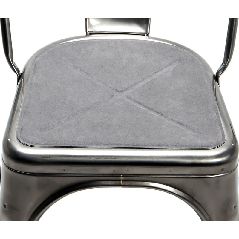 Décoration - Coussins - Coussin d\'assise  tissu gris / Tissu - Pour chaise A et fauteuil A56 - Tolix - Tissu / Gris - Tissu