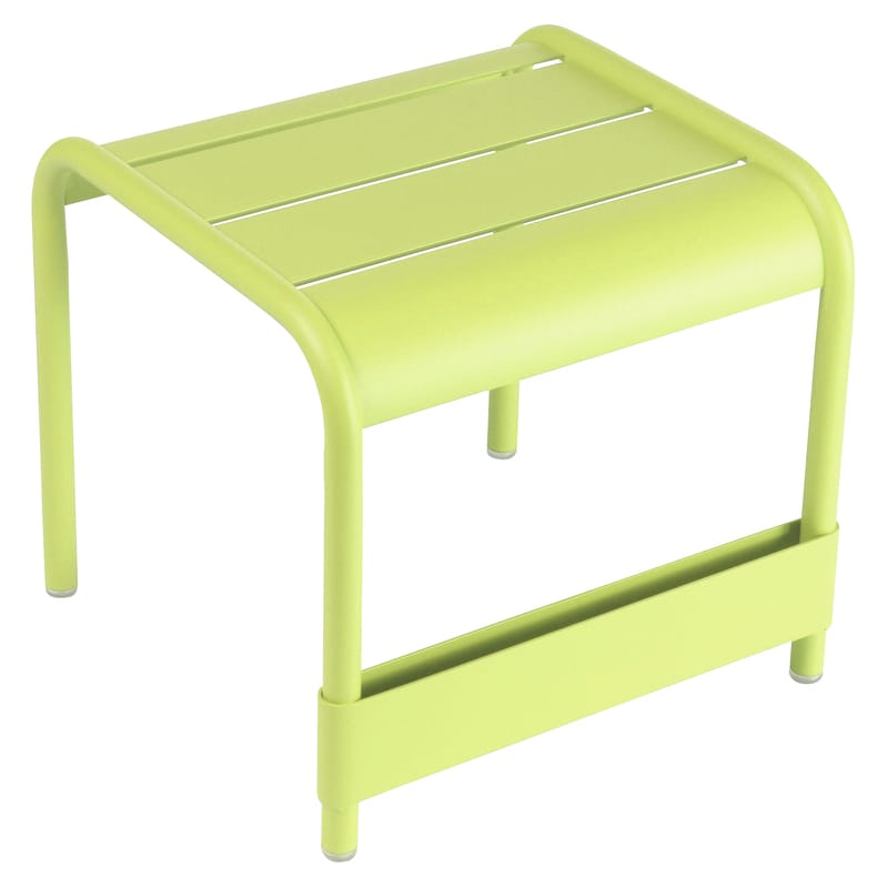 Life Style - Luxembourg End table metal green L 42 cm - Fermob - Verbena - Lacquered aluminium