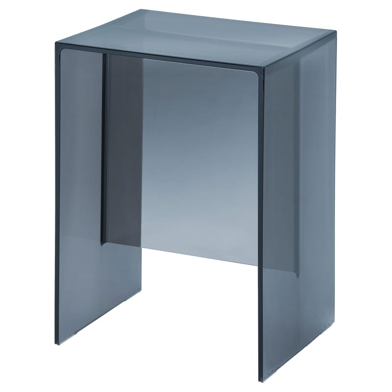 Mobilier - Tables basses - Table d\'appoint Max-Beam plastique bleu / Tabouret - Kartell - Bleu crépuscule - PMMA