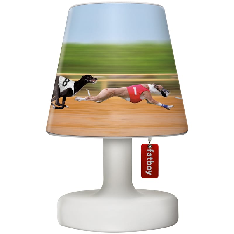 Luminaire - Lampes de table - Accessoire  plastique multicolore / Abat-jour Cooper Cappie pour lampe Edison the Petit - Emu - Doggie race / Chiens multicolores - Polypropylène