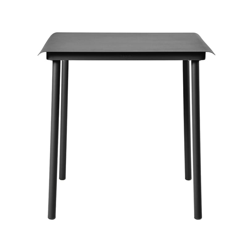 Tolix Patio Caf Square table black Made In Design UK