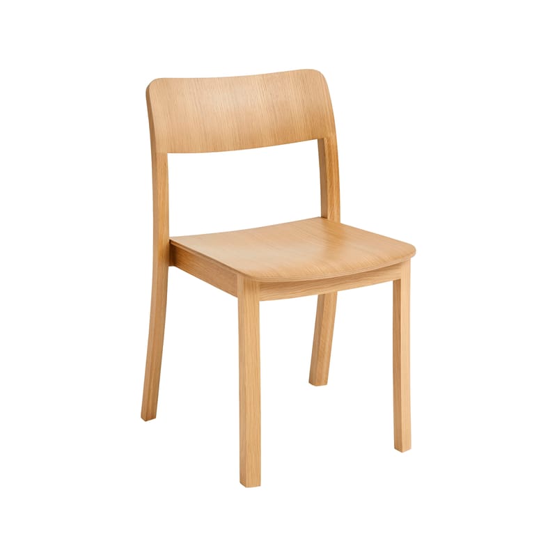 Mobilier - Chaises, fauteuils de salle à manger - Chaise Pastis bois naturel - Hay - Chêne naturel - Chêne