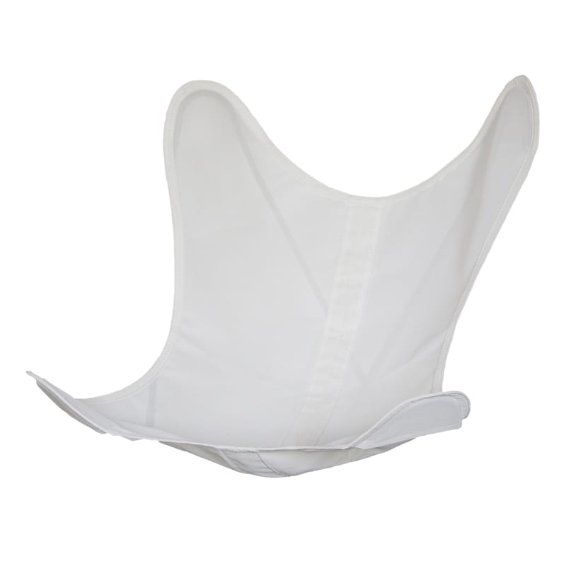 Mobilier - Fauteuils - Accessoire  tissu blanc Housse Batyline OUTDOOR/ Pour fauteuil AA Butterfly - AA-New Design - Ivoire - Toile Batyline