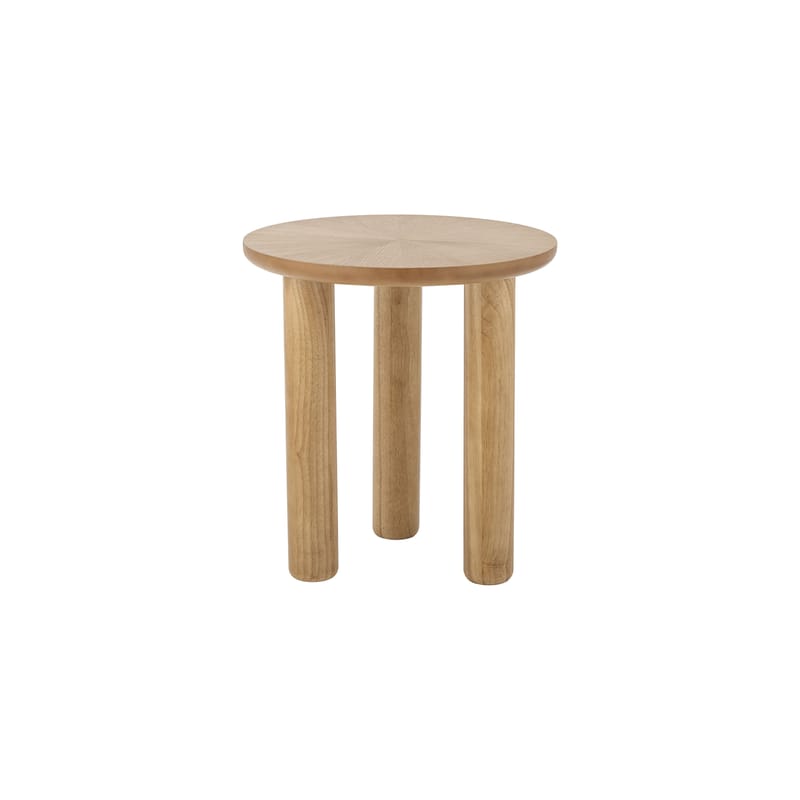 Natural wood hot sale accent table