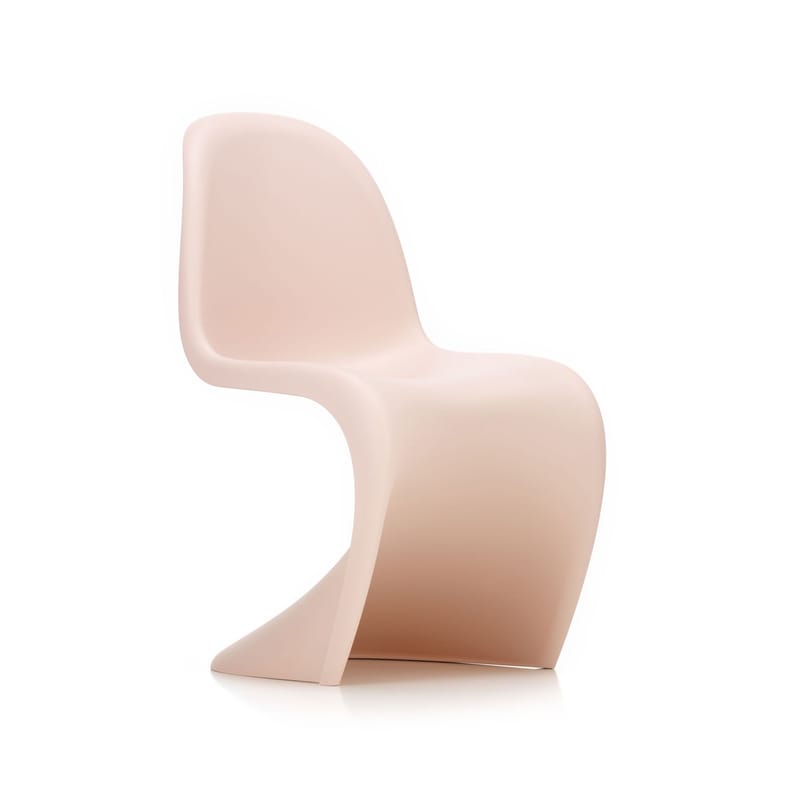 Möbel - Stühle  - Stuhl Panton Chair plastikmaterial rosa / By Verner Panton, 1959 - Polypropylen - Vitra - Zartrosa - Gefärbtes Polypropylen