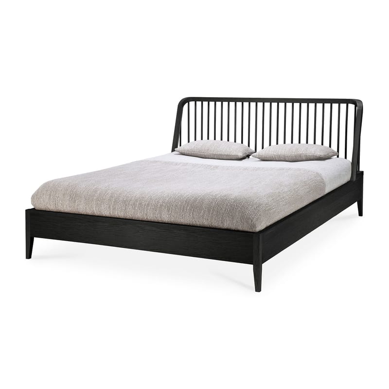 Black spindle bed queen hotsell