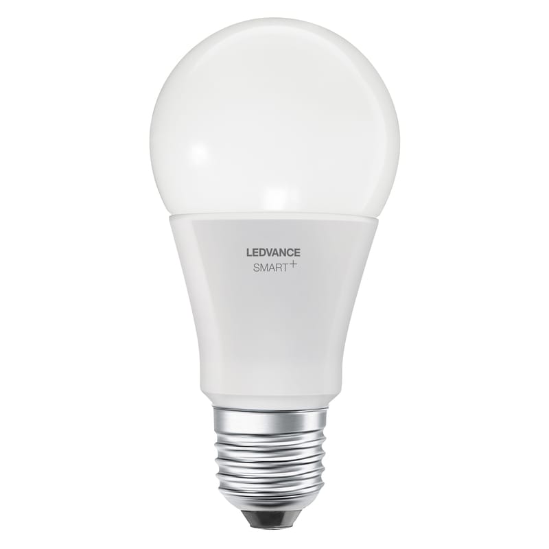 Luminaire - Ampoules et accessoires - Ampoule LED E27 connectée  verre blanc / Smart+  - Standard 9W=60W - Ledvance - Blanc - Verre