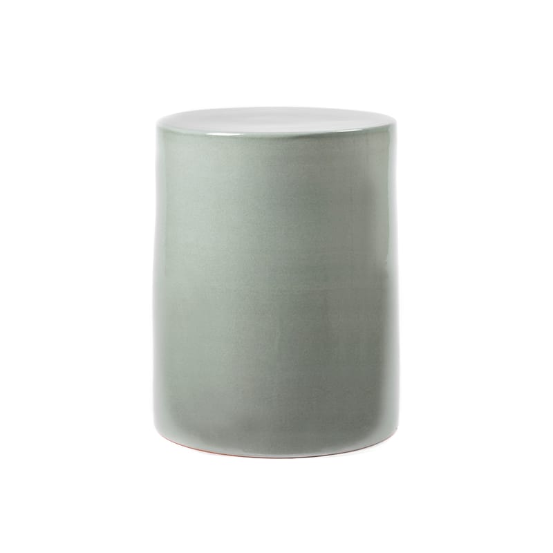 Mobilier - Tables basses - Table d\'appoint Pawn céramique gris / Tabouret - Ø 37 x H 46 cm - Serax - Gris - Terre cuite émaillée