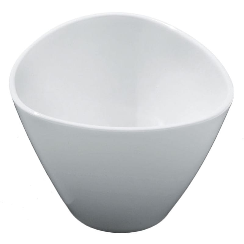 Tisch und Küche - Tassen und Becher - Kaffeetasse Colombina keramik weiß - Alessi - Tasse weiß - chinesisches Weich-Porzellan