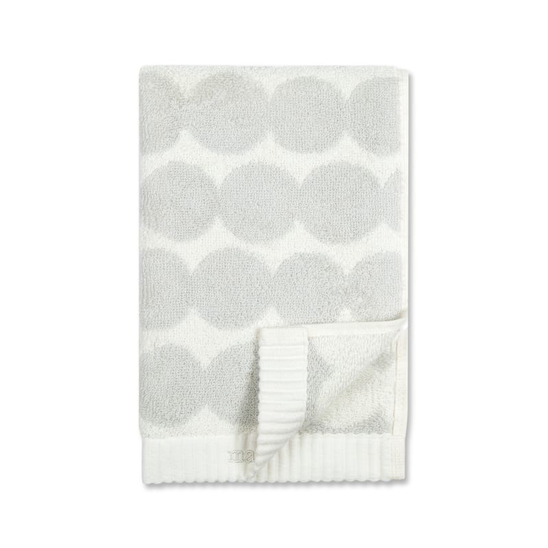 Décoration - Textile - Serviette de toilette Räsymatto tissu beige / 50 x 100 cm - Marimekko - Räsymatto / Beige - Coton éponge