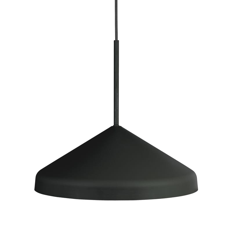 Luminaire - Suspensions - Suspension Rofe métal noir / Ø 38,8 cm - EASY LIGHT by Carpyen  - Graphite - Métal laqué