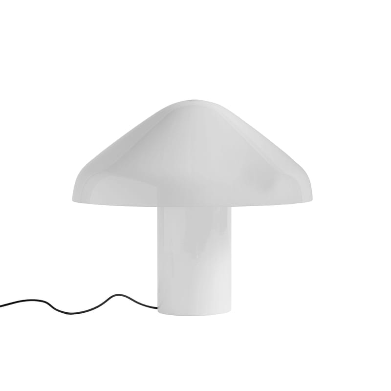 Luminaire - Lampes de table - Lampe de table Pao LED verre blanc / Verre soufflé bouche - Hay - Blanc - Verre soufflé bouche