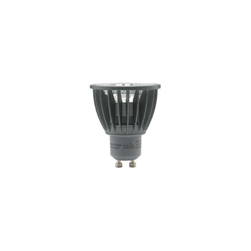Luminaire - Ampoules et accessoires - Ampoule LED GU10 6,5W métal gris / 2000-2800K, 400lm - TALA - 6,5W - Aluminium, Polycarbonate