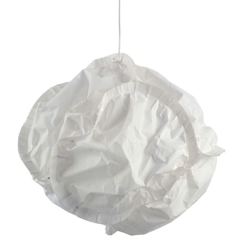 Luminaire - Suspensions - Suspension Cloud plastique papier blanc beige / Ø 52 cm - Belux - Ø 52 cm - Blanc cassé - Polyester
