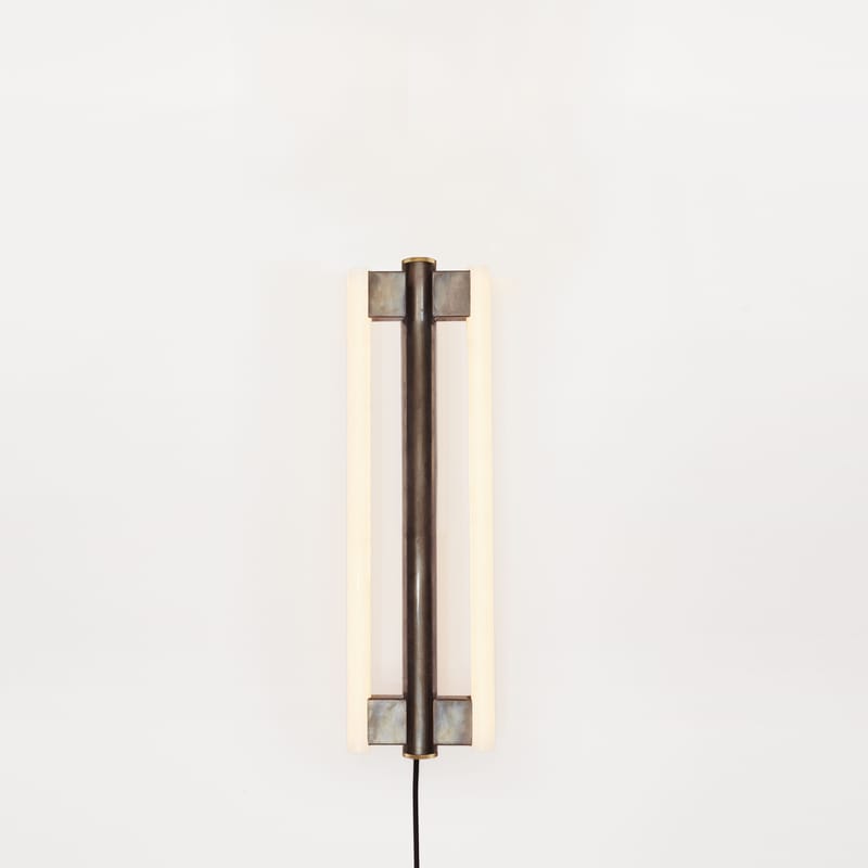 Luminaire - Ampoules et accessoires - Tube LED S14  verre blanc / L 50 cm - 9W (pour lampes Eiffel) - Frama  - L 50 cm / 9W - Verre opalin
